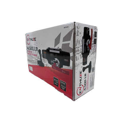 ENTHUZE| 4500Lb Atv/Utv Winch,  Synthetic Rope |ACTENT1301P