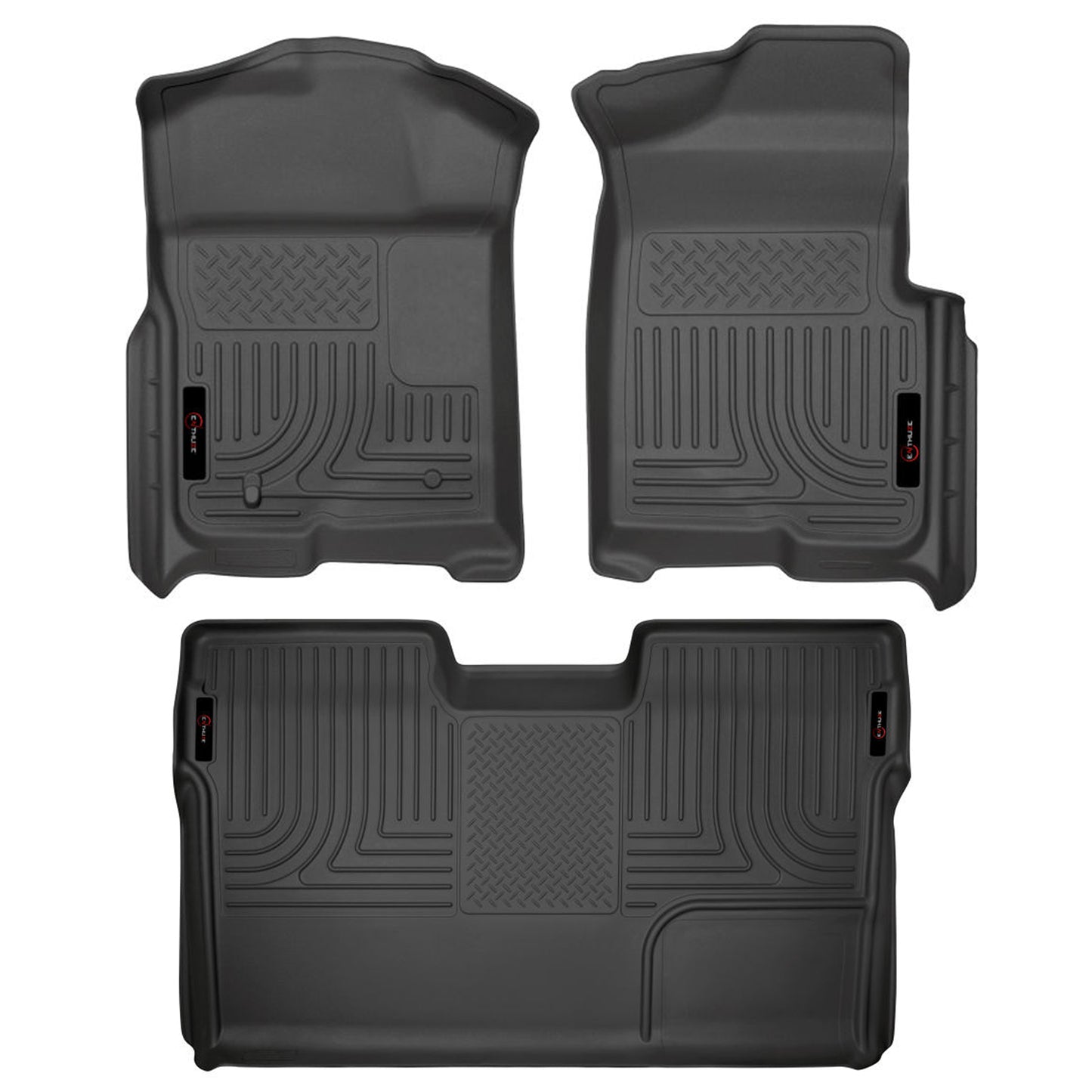 ENTHUZE|Floor Liners Ford F-150 Supercrew 11-14 |ACTENT13391-2
