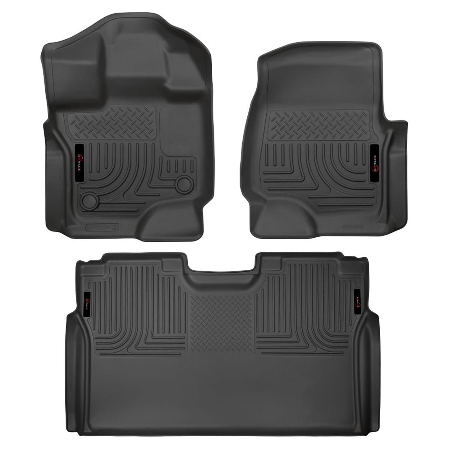 ENTHUZE|Floor Liners Ford F-150 Supercrew 15-23 |ACTENT16381-2