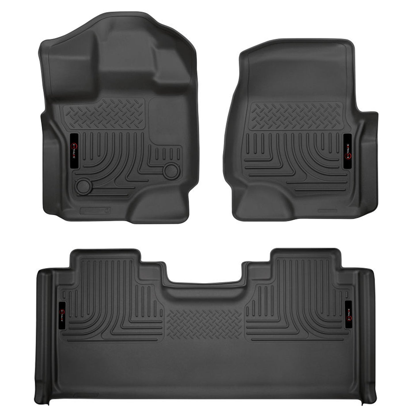 ENTHUZE|Floor Liners Ford F-150 Supercab 15-22 |ACTENT16391-2