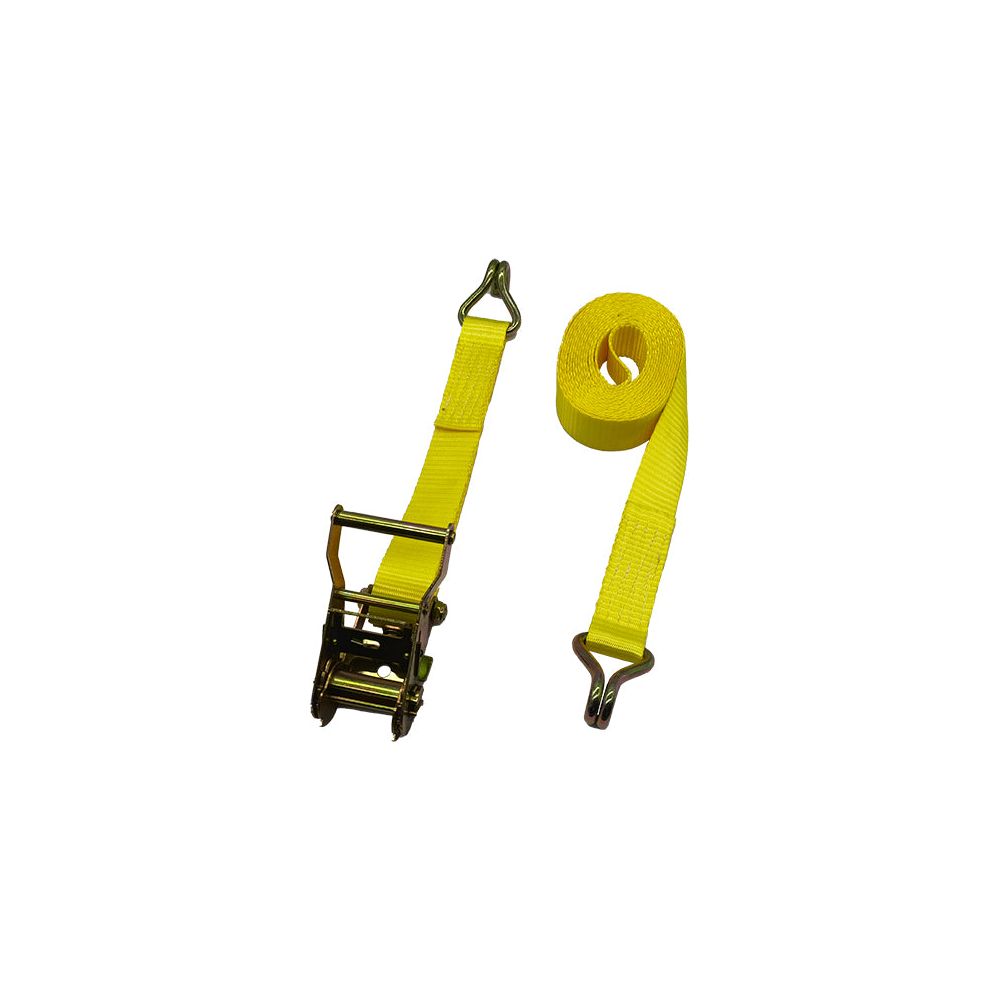 ENTHUZE| Ratchet Strap W/ Double J-Hook, 1.5" X 15Ft 4000Lbs |ACTENT630794