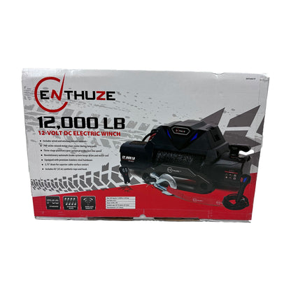 ENTHUZE| 12000 Lb Winch,  Synthetic Rope |ACTENT6401P