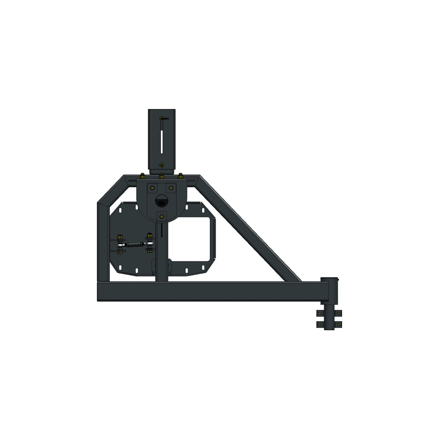 ENTHUZE| Jl Add-On Tire Carrier (Fits Actentj6500 Bumper) |ACTENTJ6600