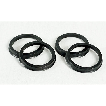 ENTHUZE| Hub Rings, Abs Plastic, Set Of 4, 106.1Mm Od X 78.11Mm Id |ACTHR106-7810-4