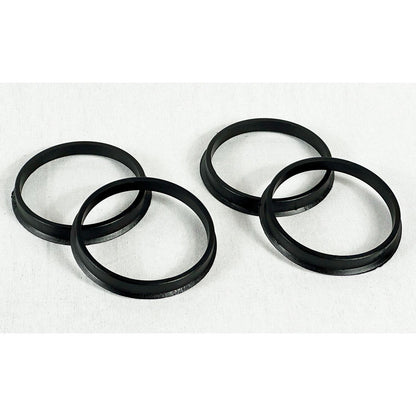 ENTHUZE| Hub Rings, Abs Plastic, Set Of 4, 106.1Mm Od X 87.1Mm Id |ACTHR106-8700-4