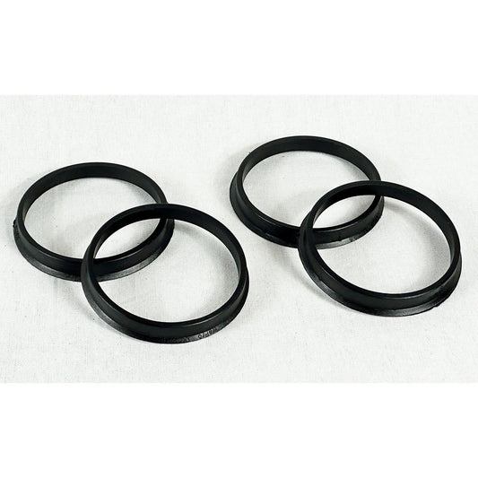 ENTHUZE| Hub Rings, Abs Plastic, Set Of 4, 106.1Mm Od X 87.1Mm Id |ACTHR106-8700-4