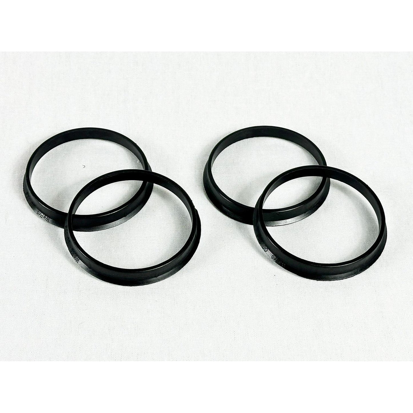 ENTHUZE| Hub Rings, Abs Plastic, Set Of 4, 72.6Mm Od X 60.1Mm Id |ACTHR72-6006-4