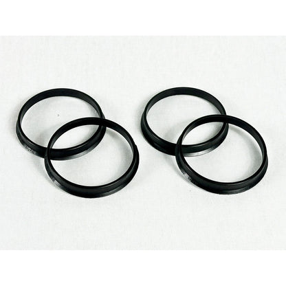 ENTHUZE| Hub Rings, Abs Plastic, Set Of 4, 72.6Mm Od X 60.1Mm Id |ACTHR72-6006-4