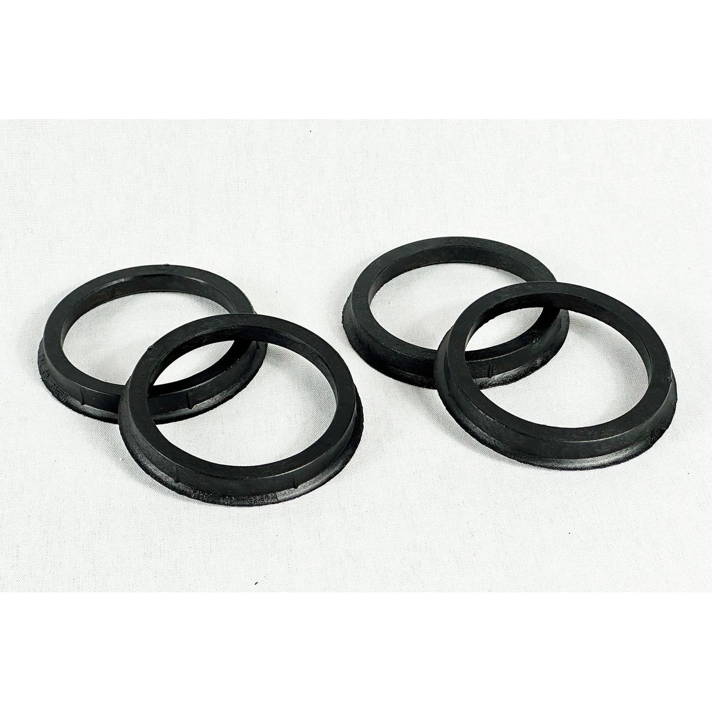 ENTHUZE| Hub Rings, Abs Plastic, Set Of 4, 72.6Mm Od X 66.1Mm Id |ACTHR72-6606-4