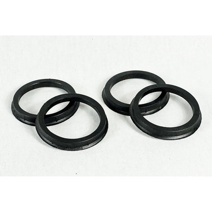 ENTHUZE| Hub Rings, Abs Plastic, Set Of 4, 72.6Mm Od X 66.1Mm Id |ACTHR72-6606-4