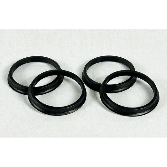 ENTHUZE| Hub Rings, Abs Plastic, Set Of 4, 72.6Mm Od X 67.1Mm Id |ACTHR72-6710-4