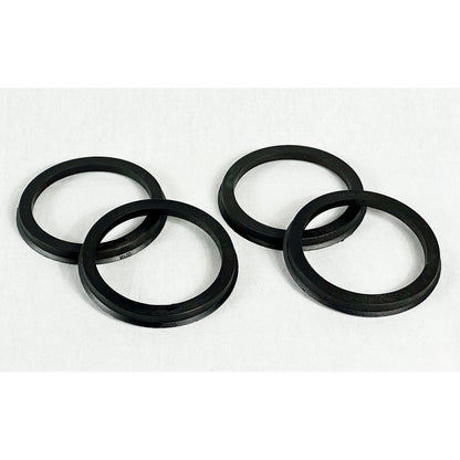 ENTHUZE| Hub Rings, Abs Plastic, Set Of 4, 73.1Mm Od X 57.1Mm Id |ACTHR73-5710-4