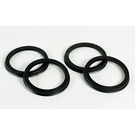 ENTHUZE| Hub Rings, Abs Plastic, Set Of 4, 73.1Mm Od X 57.1Mm Id |ACTHR73-5710-4