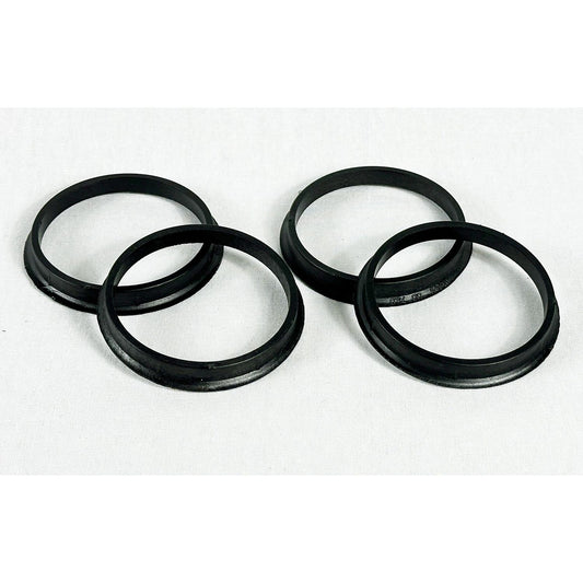 ENTHUZE| Hub Rings, Abs Plastic, Set Of 4, 73.1Mm Od X 66.1Mm Id |ACTHR73-6606-4
