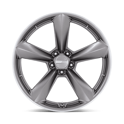 American Racing TTF MATTE ANTHRACITE WITH MACHINED LIP