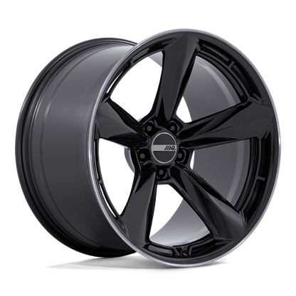 American Racing TTF GLOSS BLACK WITH DOUBLE DARK TINT LIP