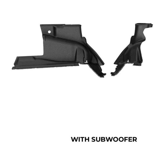 Armorlite 18-23 WRANGLER JLU 4DR WHEELHOUSE COVERS (L/R) W/ SUBWOOFER MESA SMOKE B1019399-BLK1-AA