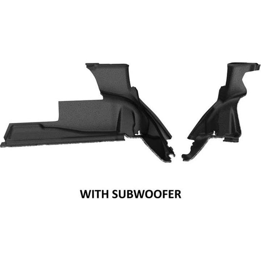 Armorlite 24-C WRANGLER JLU 4DR WHEELHOUSE COVERS W/ SUBWOOFER MESA SMOKE B1019558-BLK1-AA