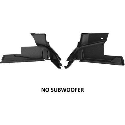 Armorlite 24-C WRANGLER JLU 4DR WHEELHOUSE COVERS NO SUBWOOFER MESA SMOKE B1019559-BLK1-AA