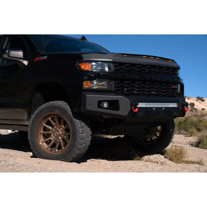 Body Armor 4x4 2019-2022 CHEVROLET SILVERADO 1500 AMBUSH FRONT BUMPER (NON-WINCH) GM-19344