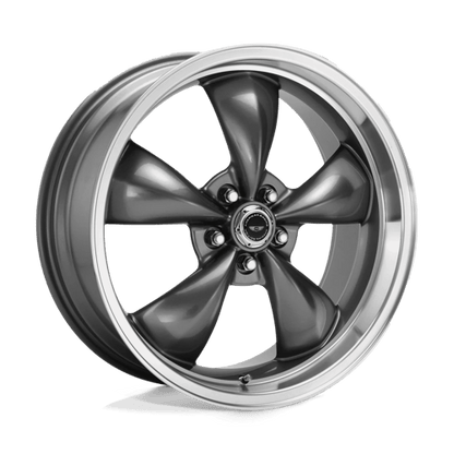 American Racing AR105 TORQ THRUST M ANTHRACITE MACHINED LIP