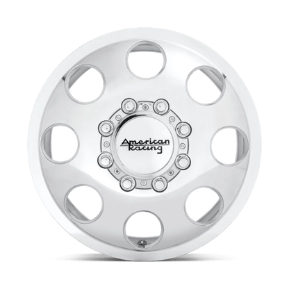 American Racing AR204 BAJA DUALLY POLISHED - FRONT