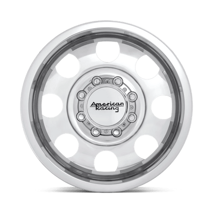 American Racing AR204 BAJA DUALLY POLISHED - REAR