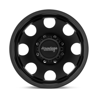 American Racing AR204 BAJA DUALLY SATIN BLACK - REAR