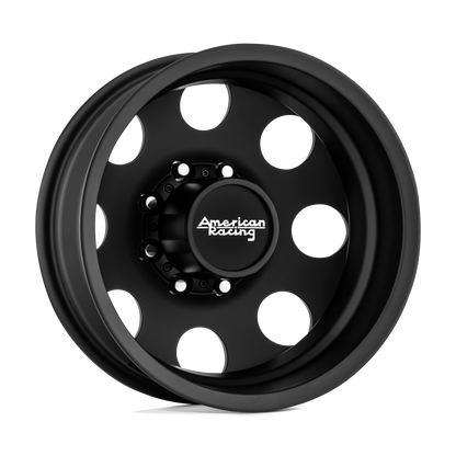 American Racing AR204 BAJA DUALLY SATIN BLACK - REAR
