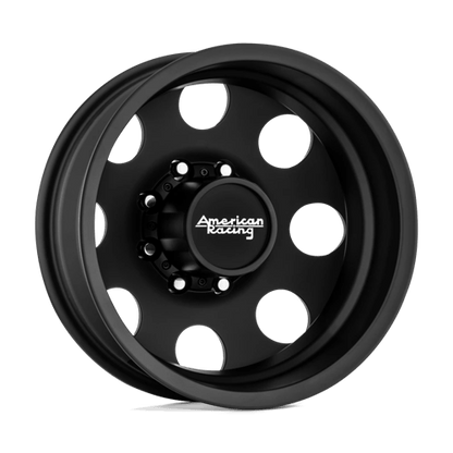 American Racing AR204 BAJA DUALLY SATIN BLACK - REAR