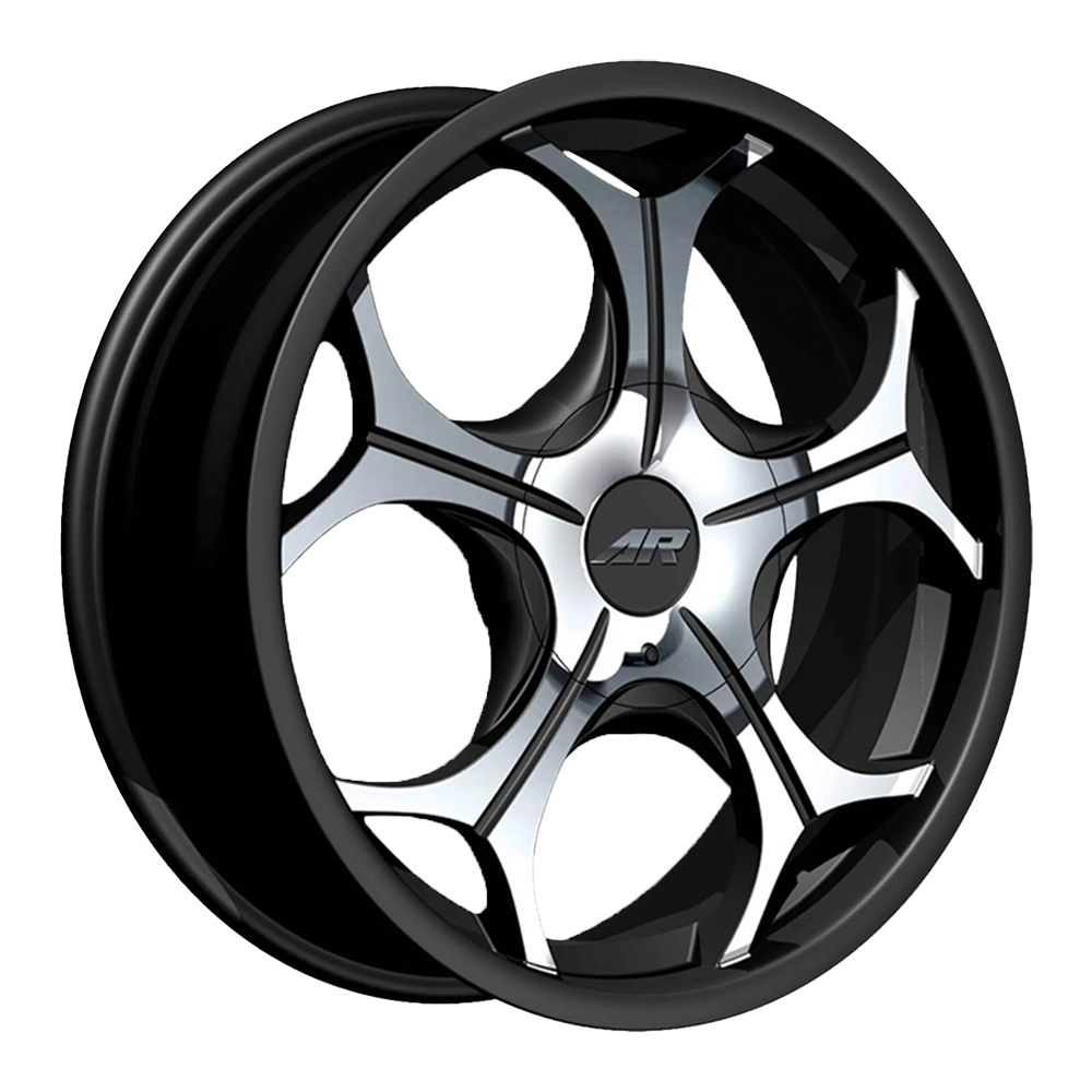 American Racing AR905 SATIN BLACK WITH MACHINED FACE