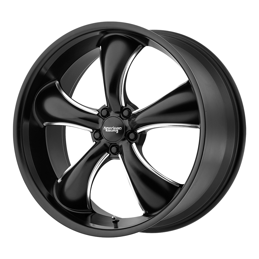 American Racing AR912 TT60 SATIN BLACK MILLED