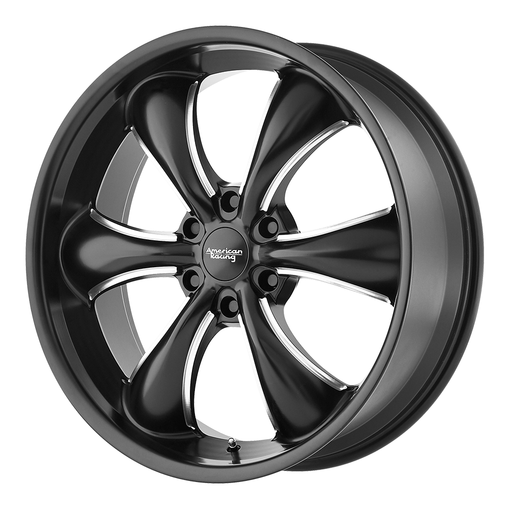 American Racing AR914 TT60 TRUCK SATIN BLACK MILLED