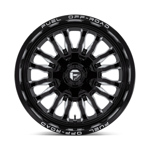 Fuel 1PC D795 ARC GLOSS BLACK MILLED