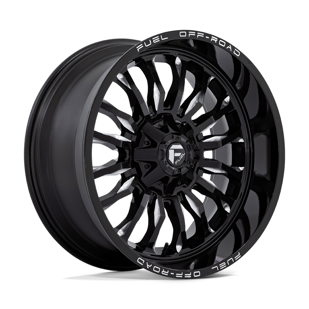 Fuel 1PC D795 ARC GLOSS BLACK MILLED