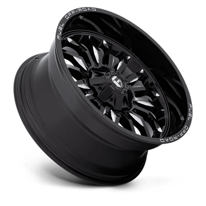 Fuel 1PC D795 ARC GLOSS BLACK MILLED