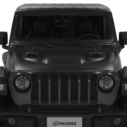 S&B Filters | Air Hood Scoops For Jeep Wrangler Rubicon / Gladiator (Scoops ONLY) | AS-1015