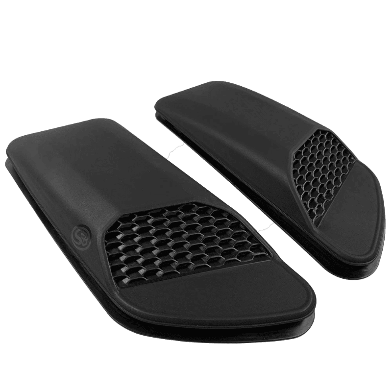 S&B Filters | Air Hood Scoops For Jeep Wrangler Rubicon / Gladiator (Scoops ONLY) | AS-1015