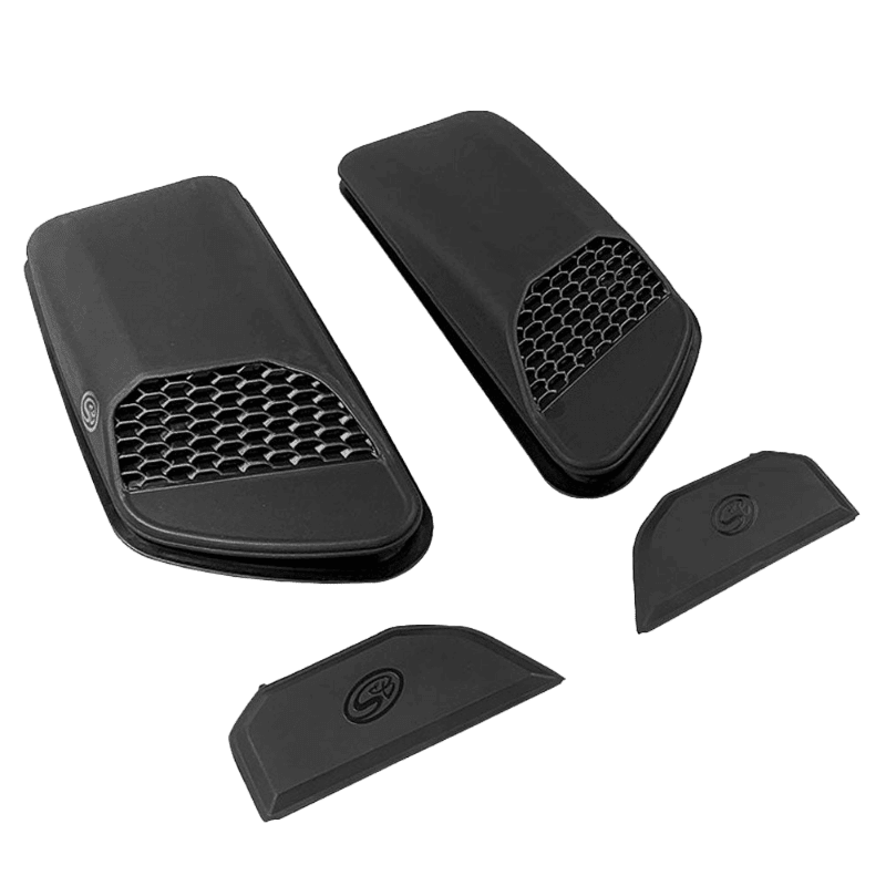 S&B Filters | Air Hood Scoops For Jeep Wrangler Rubicon / Gladiator (Scoops ONLY) | AS-1015