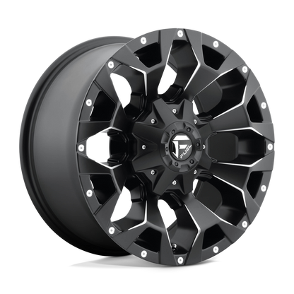 Fuel 1PC D546 ASSAULT MATTE BLACK MILLED