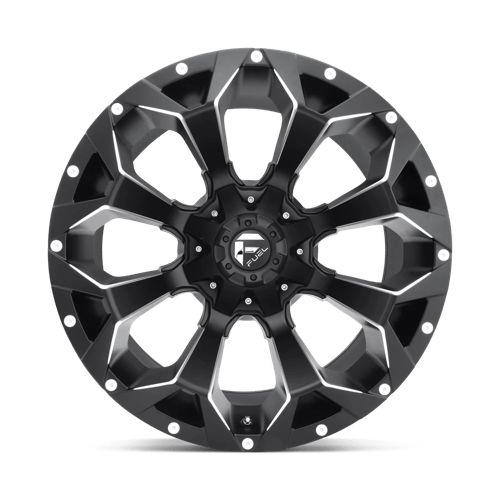 Fuel 1PC D546 ASSAULT MATTE BLACK MILLED