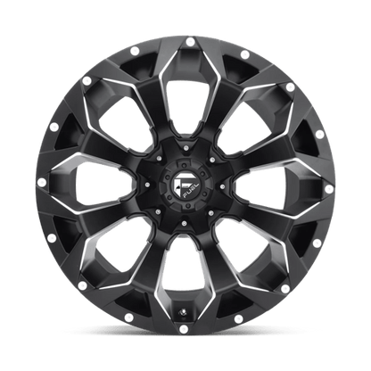 Fuel 1PC D546 ASSAULT MATTE BLACK MILLED