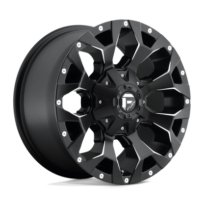 Fuel 1PC D546 ASSAULT MATTE BLACK MILLED