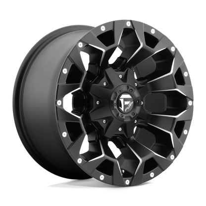 Fuel 1PC D546 ASSAULT MATTE BLACK MILLED