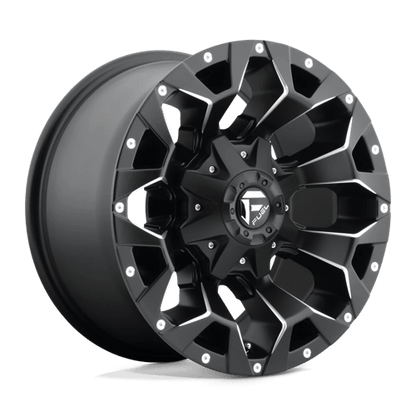 Fuel 1PC D546 ASSAULT MATTE BLACK MILLED