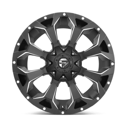 Fuel 1PC D546 ASSAULT MATTE BLACK MILLED