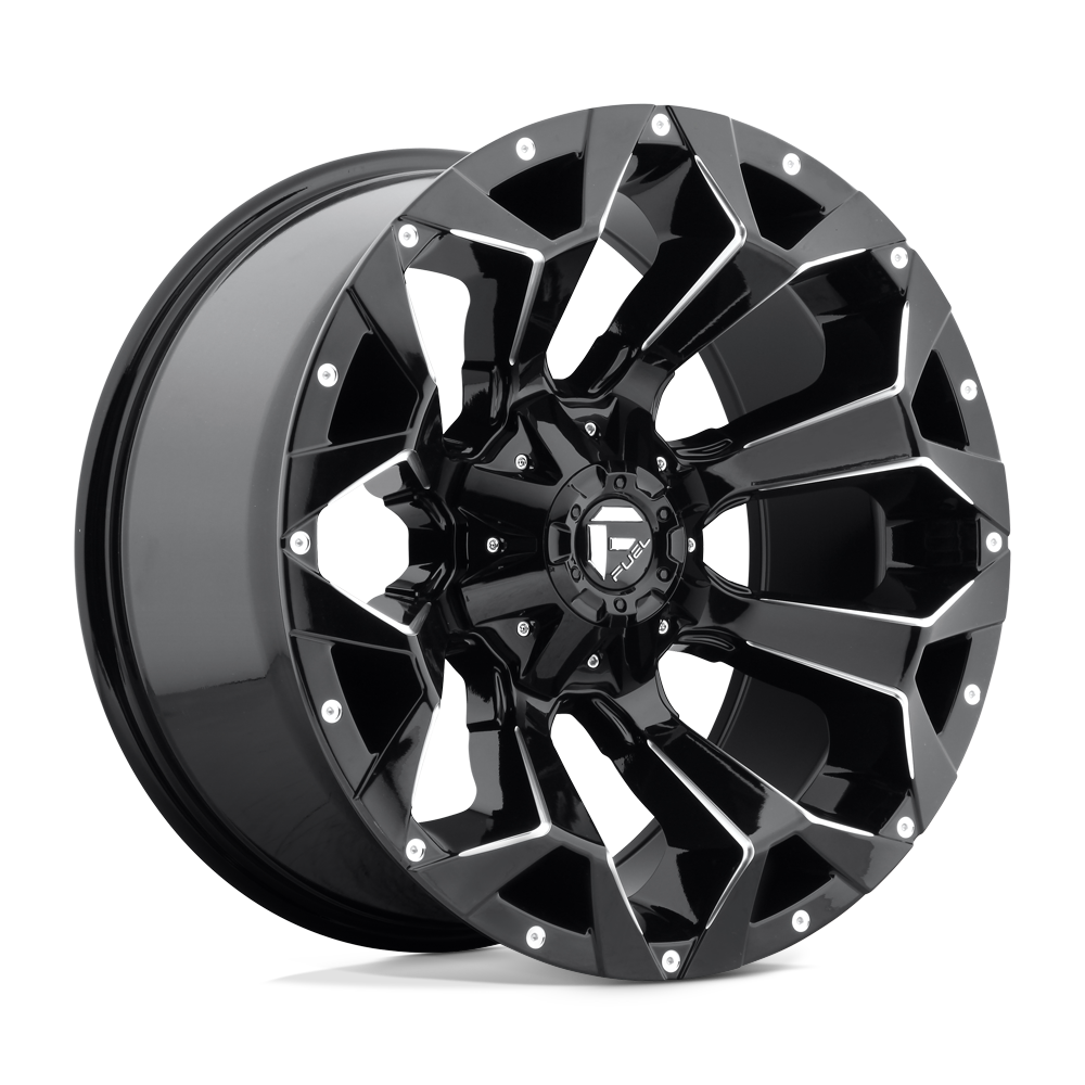 Fuel 1PC D576 ASSAULT GLOSS BLACK MILLED