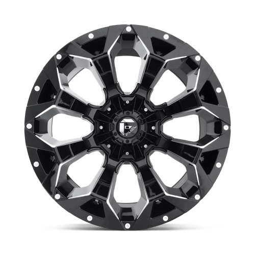 Fuel 1PC D576 ASSAULT GLOSS BLACK MILLED