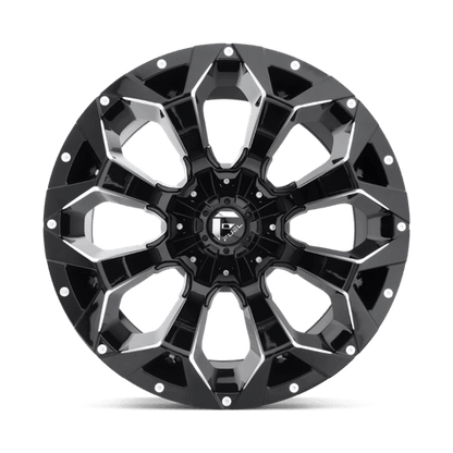 Fuel 1PC D576 ASSAULT GLOSS BLACK MILLED