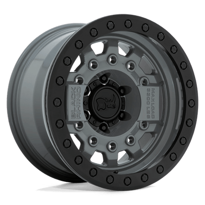 Black Rhino Hard Alloys AVENGER BEADLOCK BATTLESHIP GRAY W/ BLACK HARDWARE